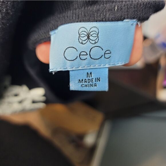 CECE Long Sleeve Sweater Dress Dress - Picture 6 of 7